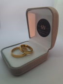 Alianças de Moeda Antiga Reta Lisa 4mm