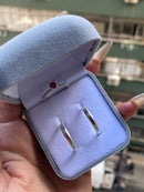 Alianças De Prata 3mm Chanfrada Polida