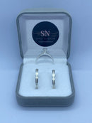 Alianças de Prata 2mm Laterais Rebaixada Fosca