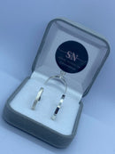 Alianças de Prata 2mm Meia Cana Feminina Fosca Masculina Polida